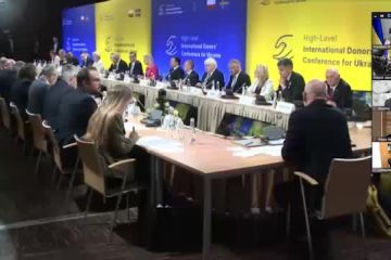 Російське вторгнення в Україну : Виступ Президента Володимира Зеленського на Міжнародній донорській конференції Російське вторгнення в Україну : Виступ Президента Володимира Зеленського на Міжнародній донорській конференції