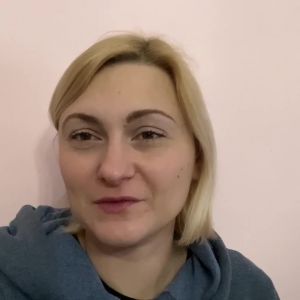 Євгенія Кравчук на зв’язку Євгенія Кравчук на зв’язку
