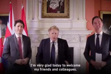 ❗️Лідери Великобританії, Канади та Нідерландів Борис Джонсон, Джастін Трюдо та Марк Рютте записали відео на підтримку України ❗️Лідери Великобританії, Канади та Нідерландів Борис Джонсон, Джастін Трюдо та Марк Рютте записали відео на підтримку України