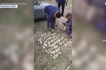 Черкаський рибоохоронний патруль ловить порушників правил рибальства на нерестовищах Черкаський рибоохоронний патруль ловить порушників правил рибальства на нерестовищах