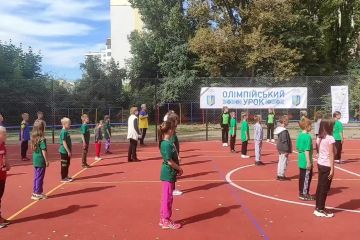 Національний олімпійський комітет України : Олімпійський урок у ЗОШ №21 Національний олімпійський комітет України : Олімпійський урок у ЗОШ №21