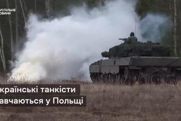 У Польщі тривають навчання українських танкових екіпажів Leopard 2 У Польщі тривають навчання українських танкових екіпажів Leopard 2