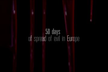 Російське вторгнення в Україну : 50 днів нас цинічно намагаються знищити. 50 днів український народ героїчно чинить спротив. Ми не боїмося нічого, бо знаємо, за що боремося. У нас достатньо сміливості покінчити зі злом Російське вторгнення в Україну : 50 днів нас цинічно намагаються знищити. 50 днів український народ героїчно чинить спротив. Ми не боїмося нічого, бо знаємо, за що боремося. У нас достатньо сміливості покінчити зі злом