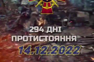 294 дні протистояння. Втрати противника 294 дні протистояння. Втрати противника