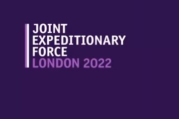 Виступ Президента України Володимира Зеленського на зустрічі лідерів держав Joint Expeditionary Force Виступ Президента України Володимира Зеленського на зустрічі лідерів держав Joint Expeditionary Force