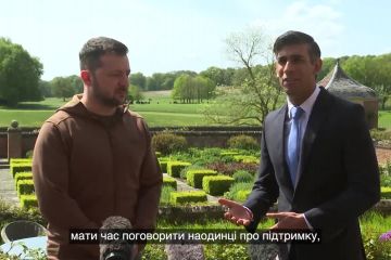 Зустріч Президента України Володимира Зеленського та Прем’єр-міністра Великої Британії Ріші Сунака з представниками ЗМІ Зустріч Президента України Володимира Зеленського та Прем’єр-міністра Великої Британії Ріші Сунака з представниками ЗМІ