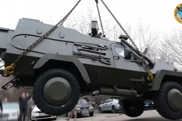 ​Українські розвідники отримали модернізований бронетранспортер 4х4 Oncilla
