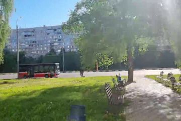 Це просто автобуси, які знову почали їздити у Харкові 16 травня  Це просто автобуси, які знову почали їздити у Харкові 16 травня