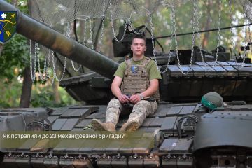 «Фанат» — молодий командир танкового взводу 23 ОМБр «Фанат» — молодий командир танкового взводу 23 ОМБр