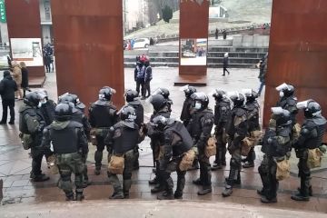 На Майдані Незалежності зібрався натовп ФОПів На Майдані Незалежності зібрався натовп ФОПів