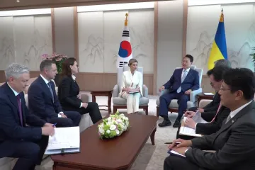 ​Олена Зеленська зустрілася з Президентом Республіки Корея