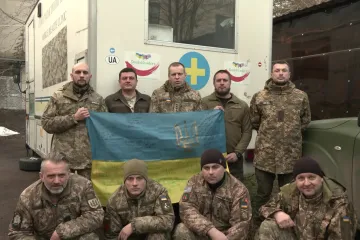 ​Представники медичної роти окремої механізованої 115-тої бригади Збройних Сил України