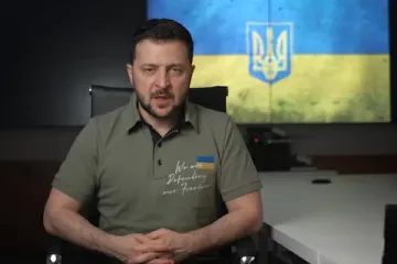 ​Звернення Президента України Володимира Зеленського увечері 84-го дня війни.