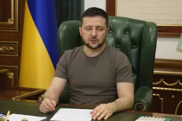 ​Звернення Президента України Володимира Зеленського за підсумками 25-го дня війни
