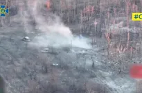 На Луганщині СБУ нищить ворога за допомогою наземних дронів 