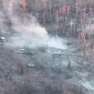На Луганщині СБУ нищить ворога за допомогою наземних дронів  На Луганщині СБУ нищить ворога за допомогою наземних дронів