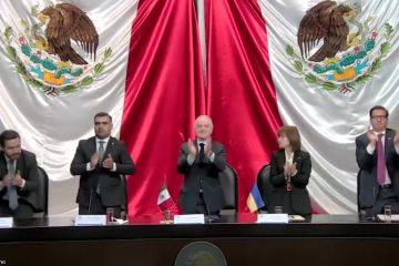 Володимир Зеленський звернувся до парламенту й народу Мексики Володимир Зеленський звернувся до парламенту й народу Мексики