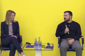 Володимир Зеленський і Кая Каллас відвідали Житомирську політехніку та поспілкувалися зі студентами Володимир Зеленський і Кая Каллас відвідали Житомирську політехніку та поспілкувалися зі студентами