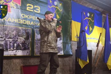 Привітання командира 23 ОМБр з Днем Незалежності Привітання командира 23 ОМБр з Днем Незалежності