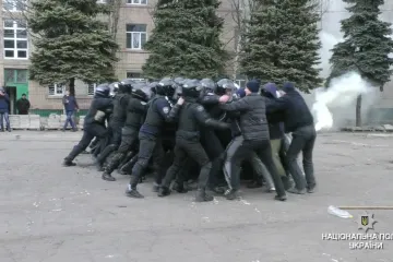 ​На Донеччині відбулися тактико-спеціальні навчання підрозділів МВС із забезпечення публічної безпеки під час виборів