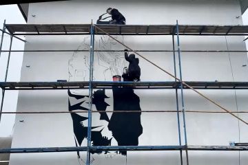 У Рівному створили мурал на пам’ять про розстріляного росіянами військового   У Рівному створили мурал на пам’ять про розстріляного росіянами військового