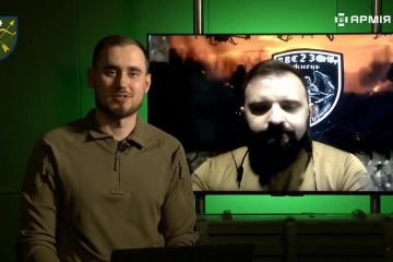 Військовослужбовець батальйону «Жнець» 23 ОМБр в ефірі АрміяTV Військовослужбовець батальйону «Жнець» 23 ОМБр в ефірі АрміяTV
