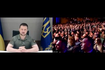 Участь Володимира Зеленського у заключній панелі Конференції щодо відновлення України 26.04.2023 Участь Володимира Зеленського у заключній панелі Конференції щодо відновлення України 26.04.2023