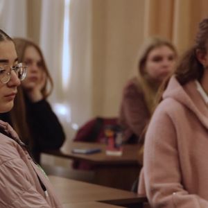 Виступ Оксани Чорної з 23 ОМБр в Університеті митної справи та фінансів в Дніпрі Виступ Оксани Чорної з 23 ОМБр в Університеті митної справи та фінансів в Дніпрі