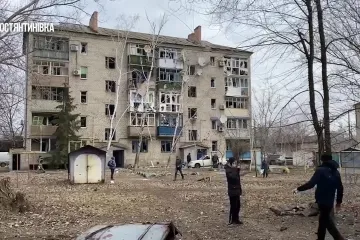 ​Наслідки обстрілу Костянтинівки на Донеччині