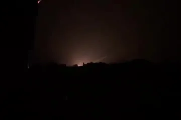 ​ Ракетний удар по багатоповерхівці в Умані потрапив на відео