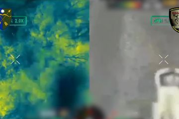 Ураження живої сили противника оператором дрону взводу БпАК механізованого батальону 23 ОМБр Ураження живої сили противника оператором дрону взводу БпАК механізованого батальону 23 ОМБр