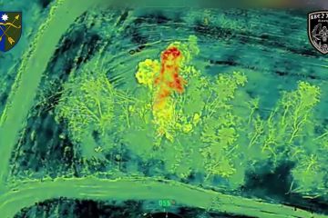 Ворожа техніка спалена пілотами батальйону «Жнець» 23 ОМБр Ворожа техніка спалена пілотами батальйону «Жнець» 23 ОМБр